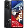 TCL 50SE Smartphone 4G Display 6.78 FHD+ 90 Hz, 128GB, 8GB RAM (4GB+4GB RAM Expansion), 50 Mpx Hybrid camera, Android 14, Batteria 5010 mAh fast charging, Dual Sim, Grigio (Grey)