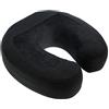 Sumex S Cuscino cervicale ergonomico in memory foam con fodera in microfibra e velluto, cuscino da collo per auto, ufficio e viaggi, RK19026