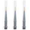 Modelcraft Set di 3 punte di ricambio per pennello PPB1079, argento, 7 mm