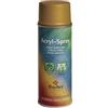 Rayher 34145620 Smalto Spray Acrilico, Satinato, Bomboletta Spray 200 ml, per Interni e Esterni, a Rapida Essicazione, Oro
