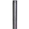 FIREFIX RD150/1 - Tubo per stufa, in acciaio spesso 2 mm, diametro 150 mm, per camini e focolari, Senotherm, colore grigio scuro, lunghezza 1000 mm