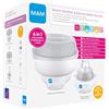 MAM Istruzioni in lingua straniera - MAM 72120500 - Sterilizzatore elettrico 6 in 1, grigio, 1 pezzo