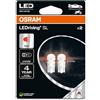 OSRAM LEDriving SL, W5W, Rossa, Double Blister (2 lamps), LED Retrofit, offroad use only