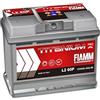Fiamm, batteria per auto Titanium L260, 60 Ah, 540 A, polo positivo a destra