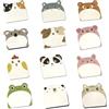 YPYMOD 12PCS Blocchetti Memo Adesivi, 360 Pezzi Animali Sticky Notes, Mini Foglietti Adesivi, per Ufficio, Scuola, Regali per Studenti Bambini, Regalini Festa Compleanno