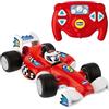 Chicco Tom Race RC, Macchinina Telecomandata, Design sportivo, Telecomando Ergonomico e Intuitivo a Infrarossi, 4 Pulsanti Interattivi Direzionali, Suoni Reali Auto da Corsa, Giochi Bambini 2-6 Anni