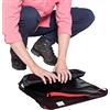 Tatonka Unisex - Adulti Attrezzatura Wrap & Roll M Nero 48 x 45 cm
