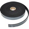 esnado EPDM - Schiuma nera. Lunghezza: 10 m su rotolo. adesivo su un lato (30 mm x 5 mm)