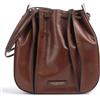 The Bridge Borsa Donna 4411315H Marrone Bucket Secchiello Camilla in Pelle Idea Regalo Donna