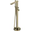 Ritmonio DOT316 rubinetto vasca freestanding in acciaio inox, PR50DB201ICX, DOT316 champagne spazzolato [Rubinetteria Bagno > Rubinetteria Vasca e Doccia]