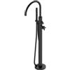 Ritmonio Diametro35 Cross rubinetto vasca freestanding, PR53DB202C04, Diametro35 Cross nero opaco [Rubinetteria Bagno > Rubinetteria Vasca e Doccia]