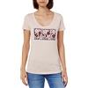 Pepe Jeans Brandi, T-Shirt Donna, Rosa (Ash Rose),L