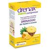 Drenax Forte Ananas Integratore Drenaggio Liquidi, Bromelina Concentrata 60 Compresse
