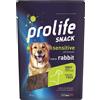 Prolife Snack Sensitive Grain Free Coniglio 90 Gr Premi Cane