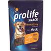 Prolife Snack Sensitive Grain Free Anatra 90 Gr Premi Cane