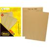 Idena 10234 - Busta DIN C4, 90 g/m², autoadesiva, senza finestra marrone, 10 pezzi