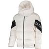 EA7 EMPORIO ARMANI PIUMINO CON CAPPUCCIO LONG LOGO
