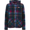 E9 PILE FULL ZIP CON CAPPUCCIO ANAIS DONNA