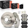 Frankberg 1 set freni incl. 2 dischi freno Ø282mm + 4 pastiglie freno | 3CD615601; Compatibile con: Altaea XL 5P5 5P8, T.o.u.r.a.n 1T1 1T2, CC 358, Golf Plus 521 5M1, O.c.t.a.v.i.a II 1Z3