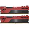 Patriot RAM DIMM Patriot Viper Elite II DDR4 2666 Mhz Da 16GB (2x8GB) Rosso/Nero CL16 INTEL XMP