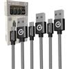 DEVCOline Kit set di 3 cavi USB (1, 2, 3)m cavo ricarica USB-A/USB-C DEVCOline AT CR TPCK