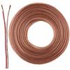 SeKi Cavo per altoparlante, 2 x 0,50 mm2, 50 m, trasparente, CCA