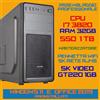 Intel PC FISSO CPU INTEL i7 Ram 32GB SSD 1TB DVDRW GT220-1GB Windows 11 + Office 2019