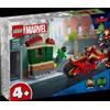Lego Super Heroes Marvel 76287 Iron Man con moto e The Hulk