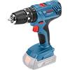 Bosch Professional 18V System Trapano-avvitatore con percussione a batteria GSB 18V-21 (Senza batterie e caricabatteria)