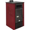 Stufe A Pellet Italia Canada 12 Kw Colore: Rosso