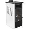 Stufe A Pellet Italia Canada 12 Kw Colore: Bianco