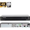 Hikvision DVR Registratore 8Mp POC 4 canali + HDD 1Tb - IDS-7204HUHI-M1/P/4A+4/1ALM (4K)