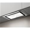 ELICA PRF0097676A HIDDEN 2.0 IXGL/A/60 Cappa incasso 52 cm - Aspirante - 700 m³/h - Classe A - Acciaio Inox e Vetro Bianco