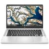 HP Chromebook 14a-na0073nl Intel® Celeron® N4120 35,6 cm (14'') Full HD 4 GB LPDDR4-SDRAM 64 GB eMMC Wi-Fi 5 (802.11ac) ChromeOS Argento