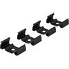 Clips di Fissaggio per Profilo Incasso per Doppia Striscia (conf. 4pz)