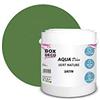 BOX DECO COULEURS Aqua Deco - Pittura murale in acrilico effetto raso, 2,5 l/25 m², colore: Verde natura