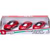 BURAGO 1836102R GIFT SET FERRARI SCALA 1/43
