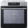 LG InstaView WSED7612S Forno da Incasso Multifunzione, Classe A+, 76L, 300°C Air Fry, Sous Vide, Modalità Pizza, Sistema ProBake Convection, EasyClean, Pirolisi, WiFi, Isolamento 4 Vetri, Nero