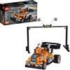 LEGO Technic Camion da Gara Trasformabile in Auto da Corsa, Set da Costruzione 2in1 con Motore Pull-Back, 42104