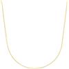 amor Collana Collana da Donna in Argento Sterling 925, 42+3 cm, oro, in confezione regalo, 2038560