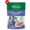 Oasy Wet Cat More Love Tonno con Gamberetti - Umido Gatti Busta - 70 g