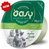 Oasy Wet Cat More Love Tonno con Vongole - Umido Gatti Cup - 70 g