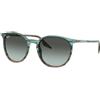 Ray-Ban RB2204 1394GK | Occhiali da Sole Graduati o Non Graduati | Prova Online | Unisex | Plastica | Tondi | Blu, Verde, Trasparente | Adrialenti