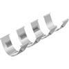 Clips di Fissaggio per Profilo Angolare Doppia Striscia (conf. 4pz)