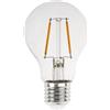 Lampada LED E27 2W a Filamento 140lm/W, No Flickering - A60 Bianco Naturale 4.000K