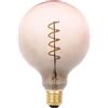 Lampada LED E27 4W a Filamento G125 No Flick 2000K - Serie SPECIAL