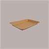 LUCGEL 100 Pz Vassoio per Alimenti in Carta Kraft Avana MT2 203x163H22 mm