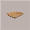 LUCGEL SRL Vassoio per Alimenti in Carta Kraft Avana MT4 170x148H24 mm 100 Pz