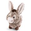 NICI 49032 Cuddly Toy Donkeylee 18 cm Grey Standing Soft Plush Cute Plush Toy for Cuddling and Playing, for Children and Adults, Great Gift Idea