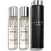 Chanel Allure Homme Sport Eau de toilette Travel spray e 2 ricariche 3 X 20 ml uomo